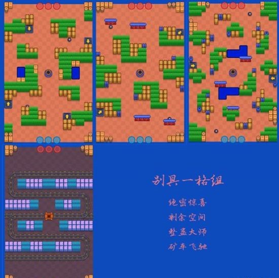 荒野乱斗攻略 -宝石争霸地图总解析