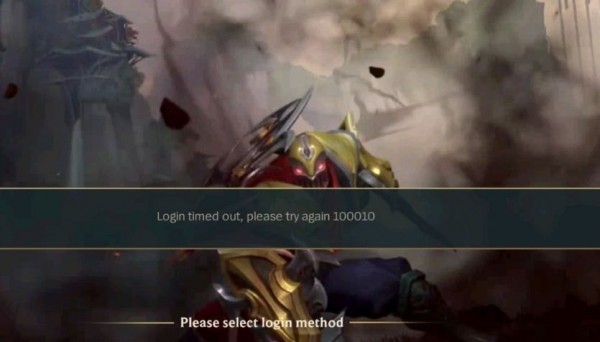 lol手游出现login time out问题怎么解决