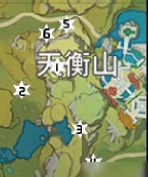 原神天衡山岩神瞳位置分享